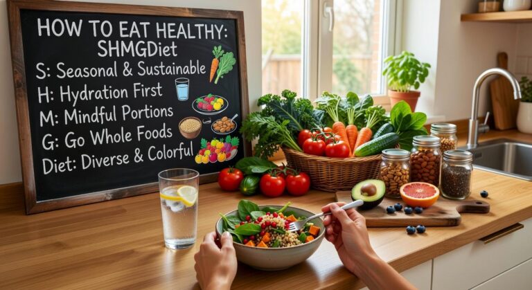 how to eat healthy shmgdiet